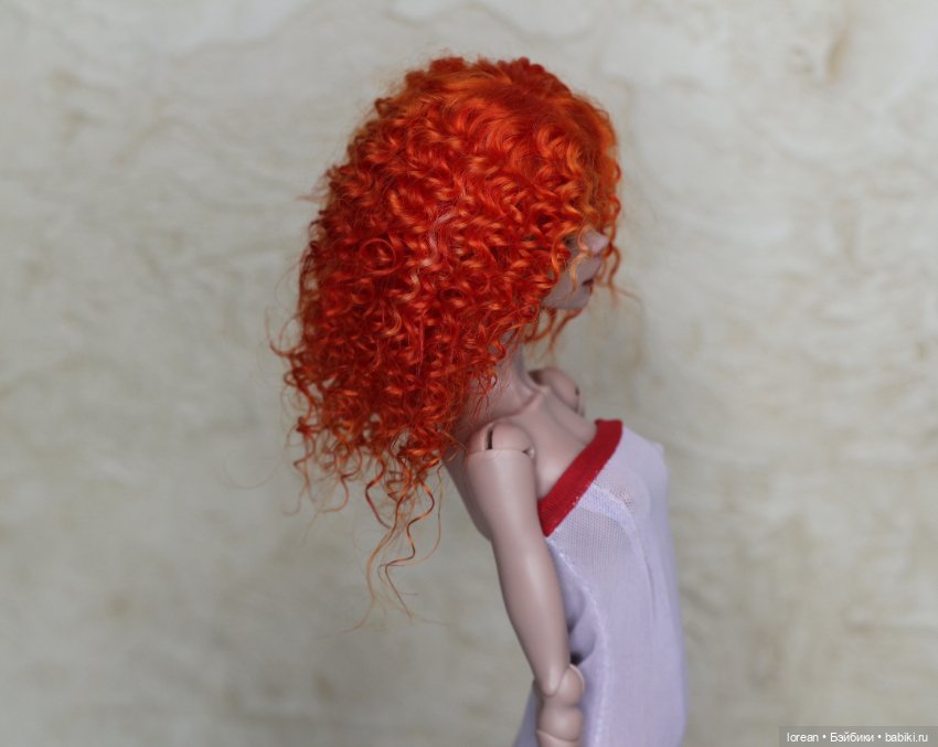 Парик из ангорской козы для chimera doll (фото 5)