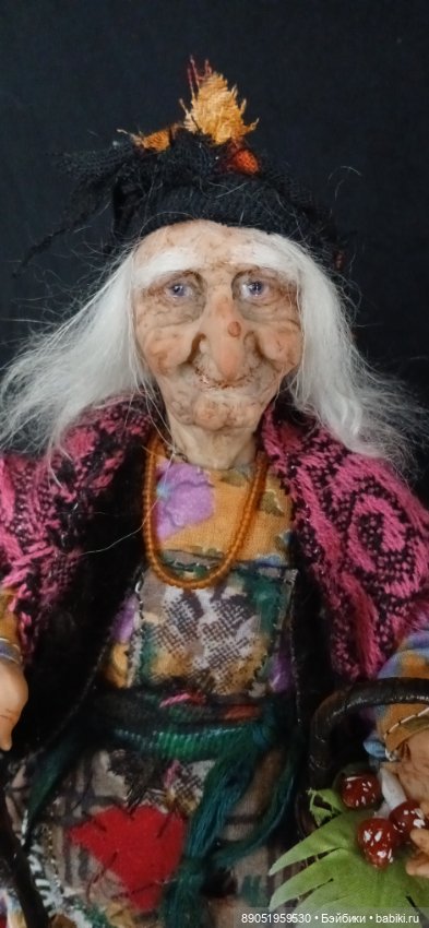 Баба яга — Авторские игрушки (фото 4)