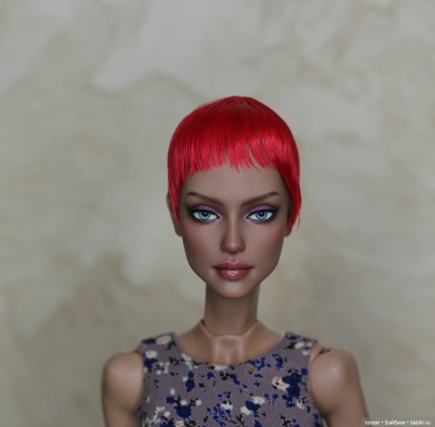 Парик из ангорской козы для tender creation dolls (фото 3)