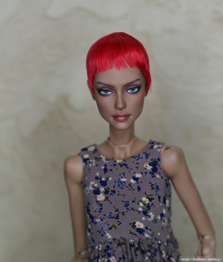 Парик из ангорской козы для tender creation dolls (фото 2)