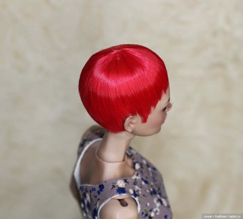 Парик из ангорской козы для tender creation dolls (фото 7)