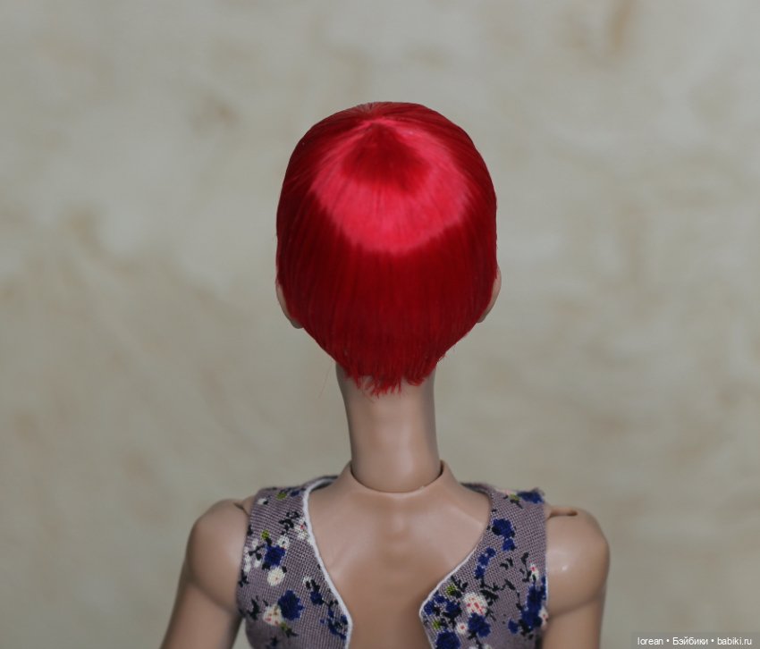 Парик из ангорской козы для tender creation dolls (фото 8)