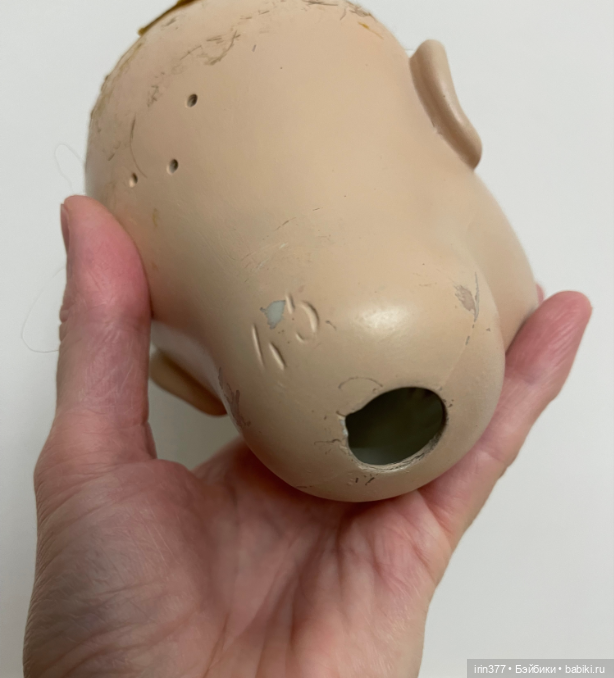 Реставрированная антикварная голова Franz Shcmidt (фото 5)