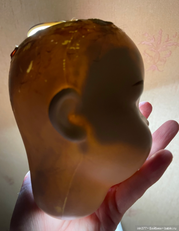 Реставрированная антикварная голова Franz Shcmidt (фото 7)