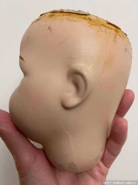 Реставрированная антикварная голова Franz Shcmidt (фото 3)