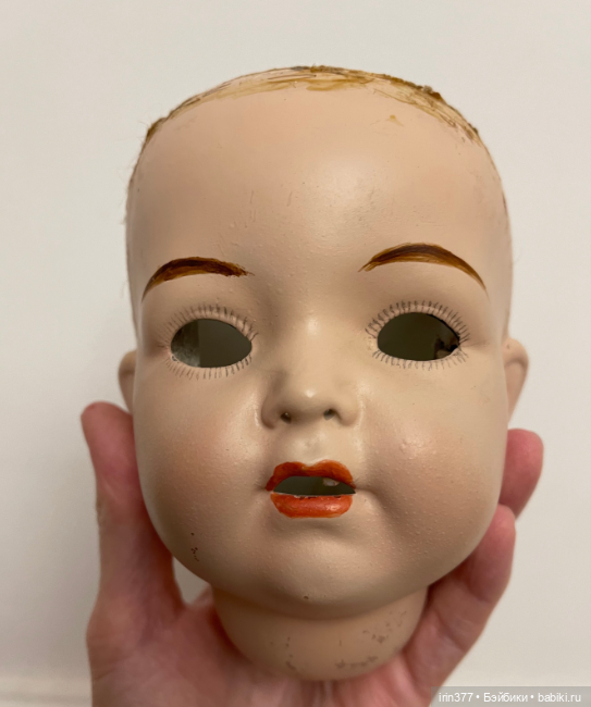 Реставрированная антикварная голова Franz Shcmidt