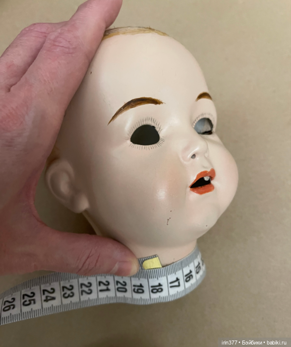 Реставрированная антикварная голова Franz Shcmidt