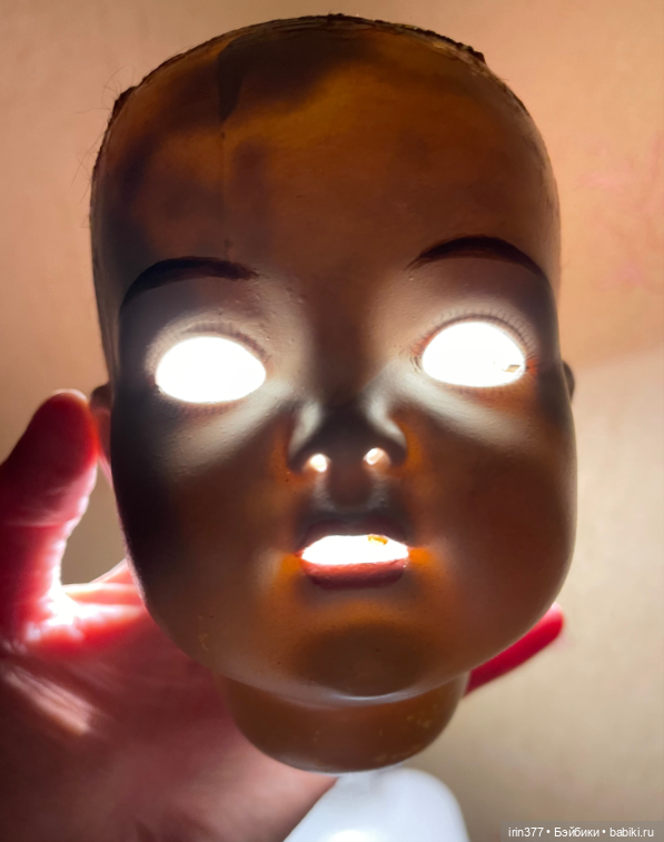 Реставрированная антикварная голова Franz Shcmidt (фото 6)