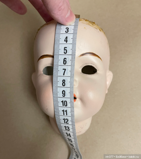 Реставрированная антикварная голова Franz Shcmidt