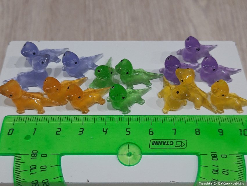 Мини ящерицы светятся — Миниатюра для кукол (фото 5)