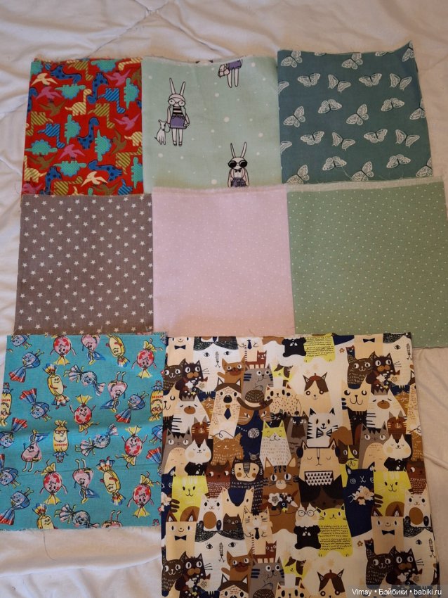 Одним лотом со скидкой! Новые отрезы тканей, хлопок и вельвет, разных размеров (фото 4)