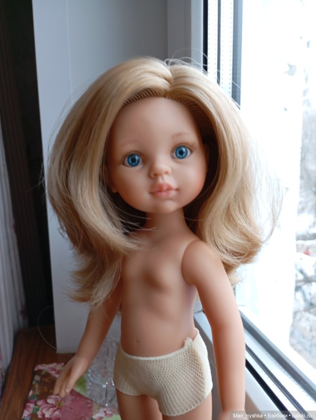 Карла с голубыми глазами от Паола Рейна, на теле 2016 г (фото 2)