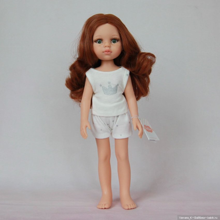 Paola Reina, кукла Кристи в пижаме, № 3, 32 см, арт 13219