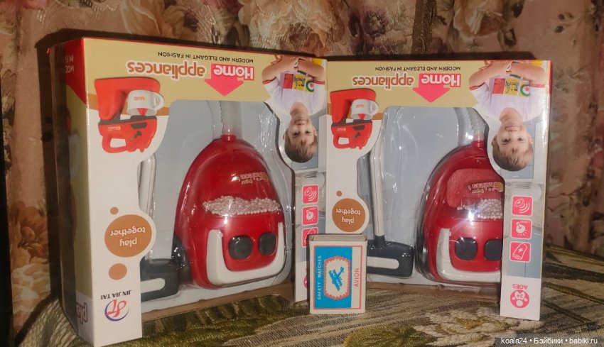 Игрушка пылесос — Миниатюра для кукол (фото 3)