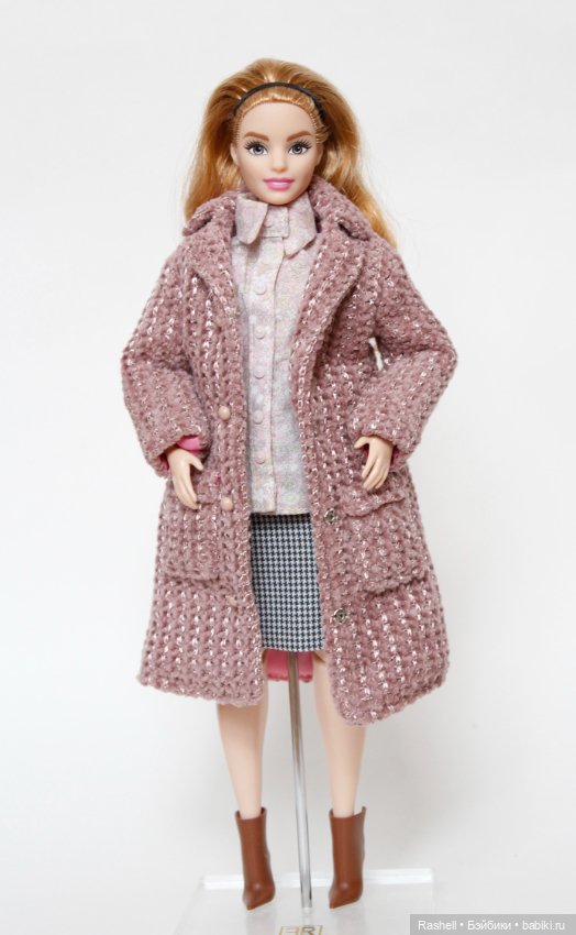 Пальто на барби curvy — Одежда для кукол