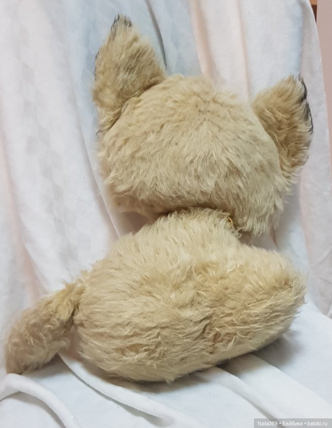 Мягкая игрушка СССР "кошка" (фото 2)