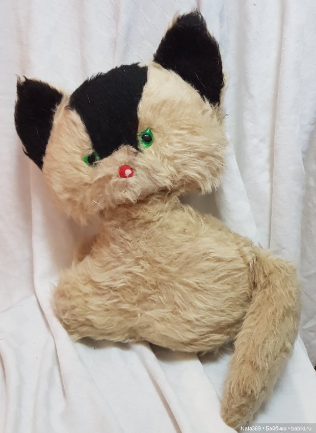 Мягкая игрушка СССР "кошка"