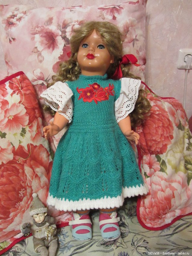 Кукла.Германия.Сборная.ES и Раунштайн 58 см (фото 2)