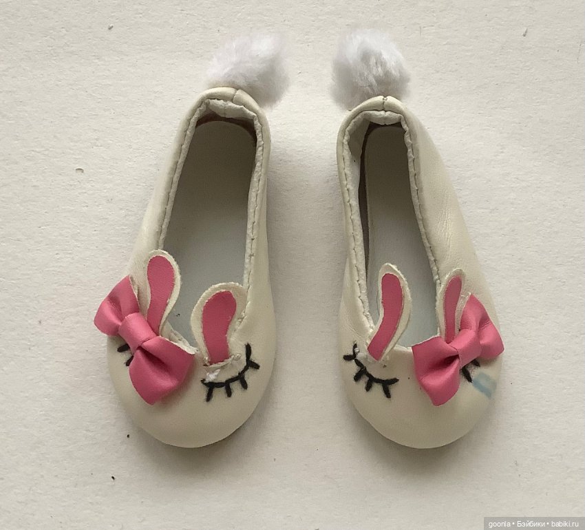 Туфельки зайцы на бжд MSD