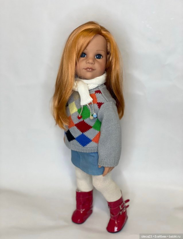 Сапожки для кукол, с ножкой до 7 см