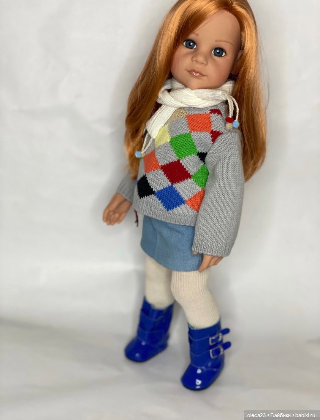 Сапожки для кукол, с ножкой до 7 см (фото 6)