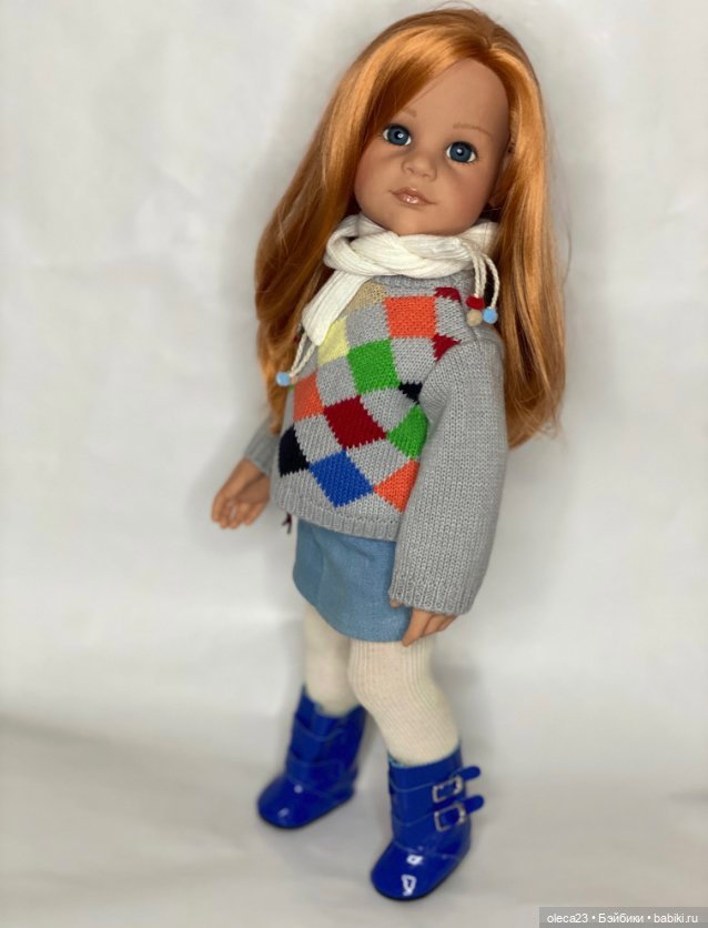 Сапожки для кукол, с ножкой до 7 см (фото 5)