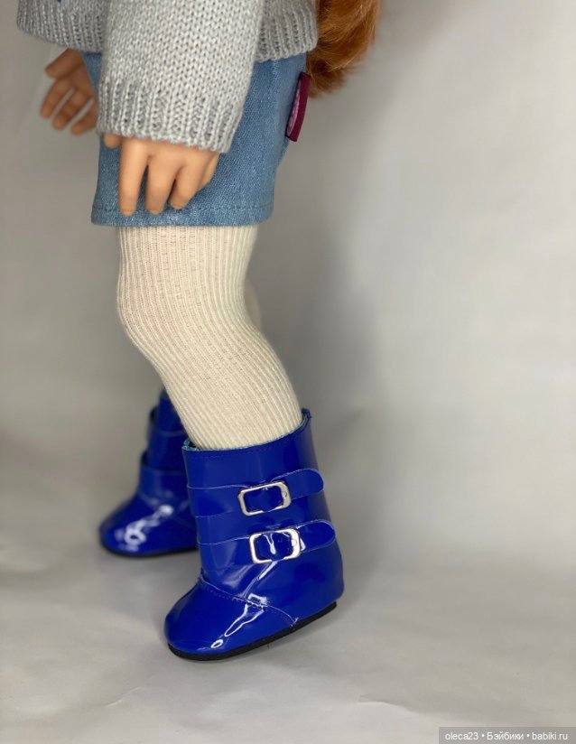 Сапожки для кукол, с ножкой до 7 см (фото 8)