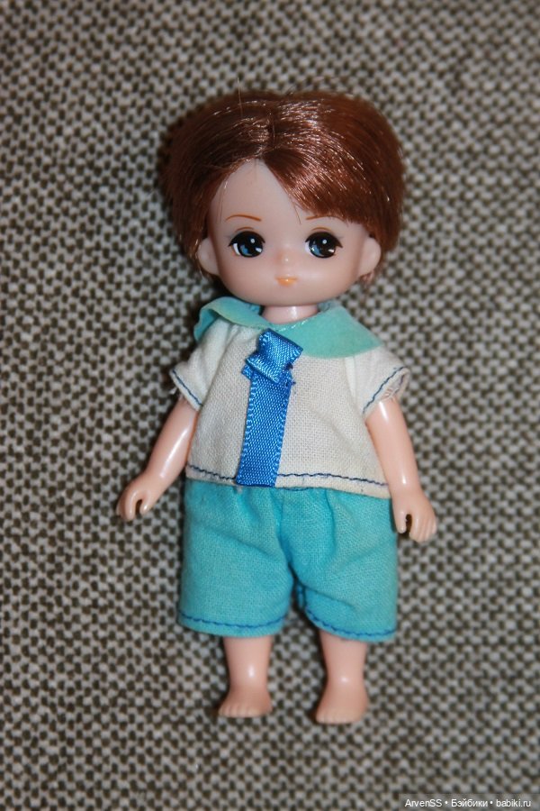 Винтажный приятель Мики и Маки Рикку-кун компании Такара