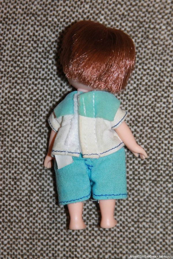 Винтажный приятель Мики и Маки Рикку-кун компании Такара (фото 3)