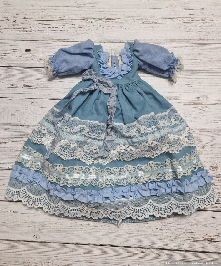 Винтажное платье для Ruby red 37 см