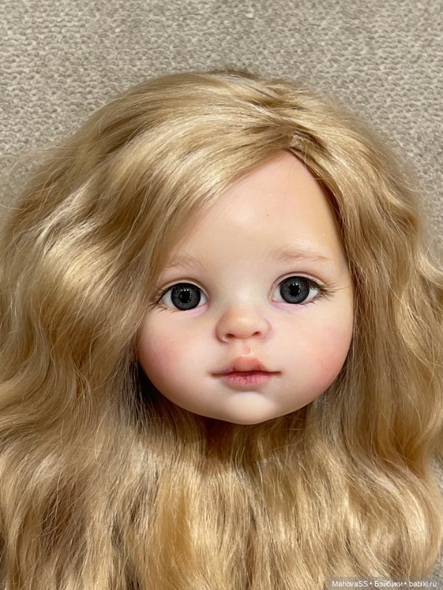 Продаю голову куклы Паола Рейна ООАК Галины Карповой (фото 2)