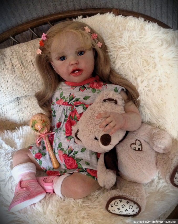 Кукла реборн Эля-Элинка — Куклы реборн (фото 6)