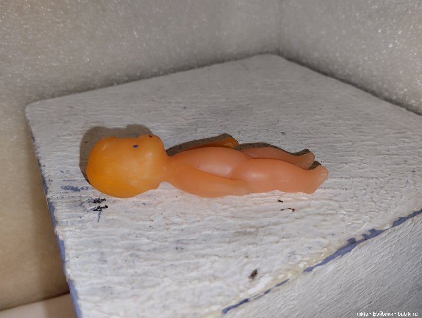 Пупс СССР Полностью резиновый, литой (фото 3)