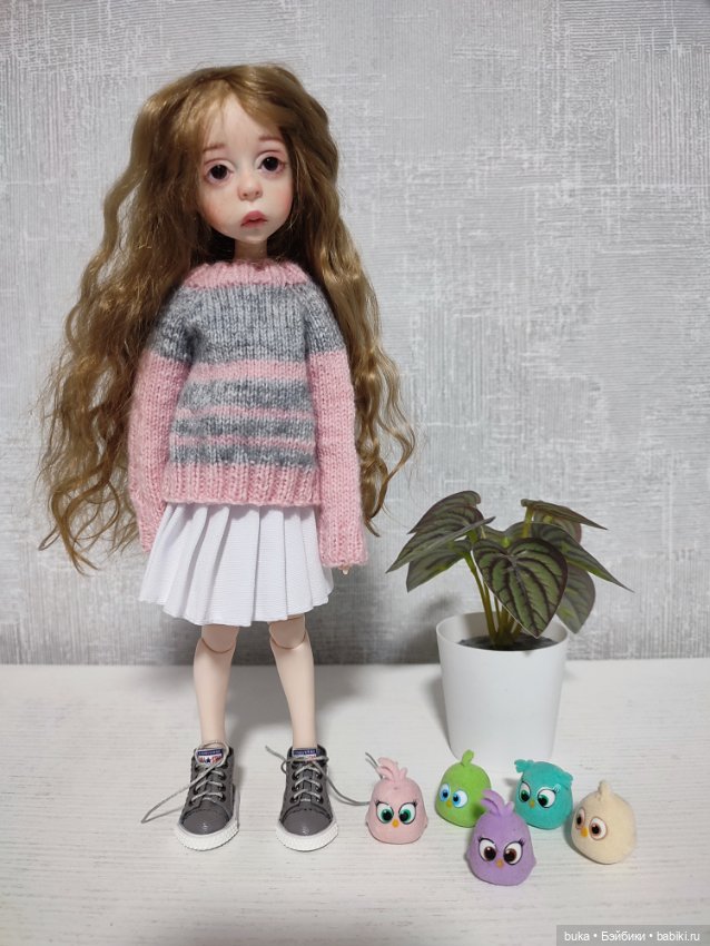 Вяжу кофточки — Одежда для BJD (фото 3)
