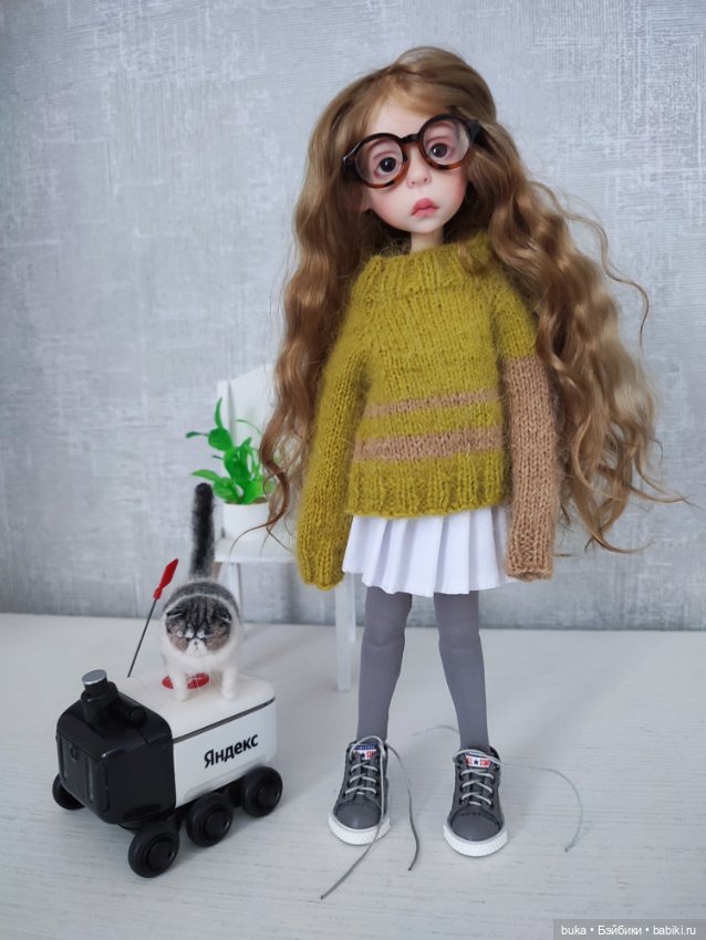 Вяжу кофточки — Одежда для BJD (фото 6)