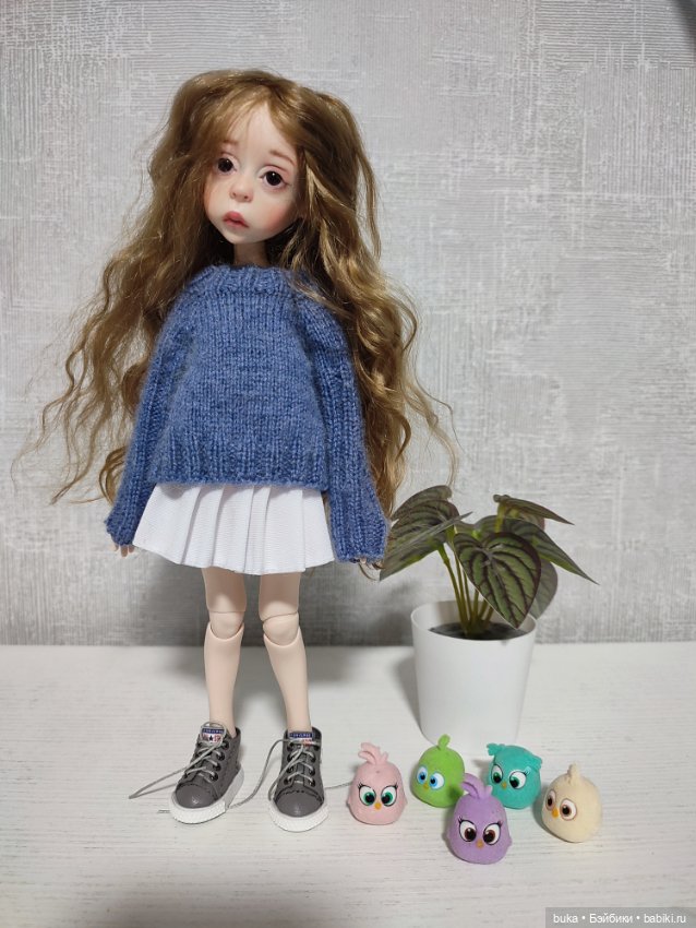 Вяжу кофточки — Одежда для BJD (фото 2)