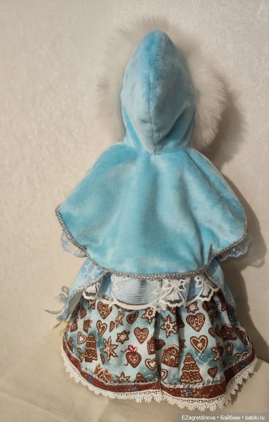 Платье комплект для Готц 48-50 см Вьюга