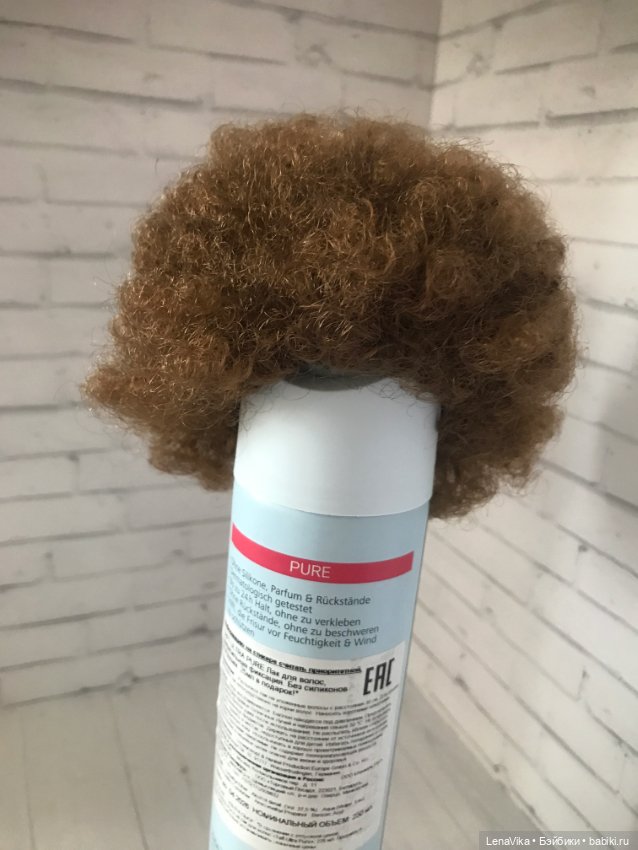 Парик 7-8, Monique Gold (Моник), подходит для мини Вихтеля (mini Wichtel)