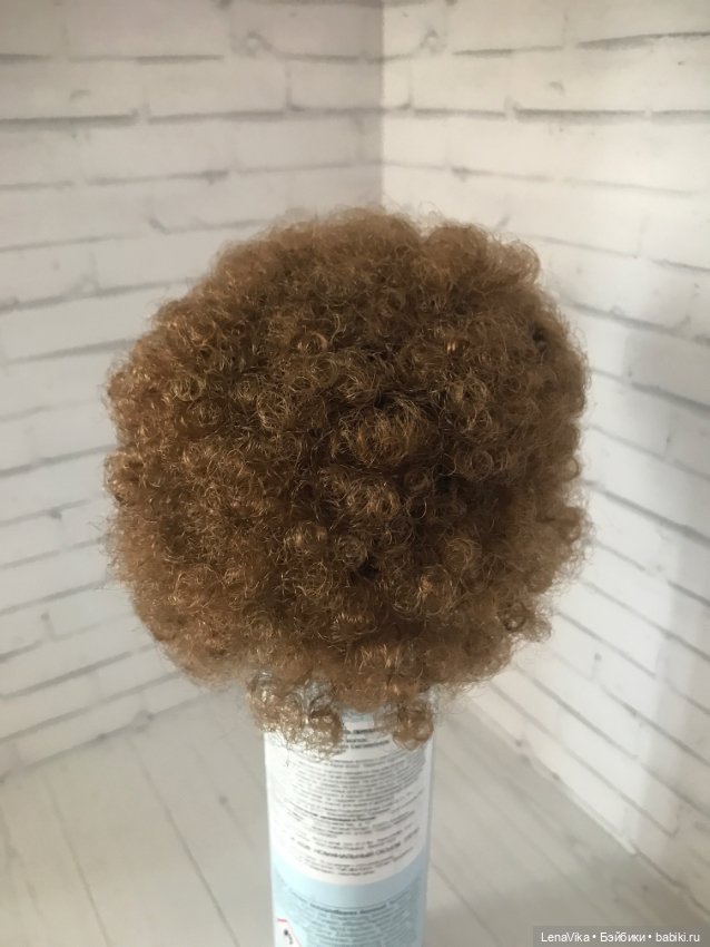 Парик 7-8, Monique Gold (Моник), подходит для мини Вихтеля (mini Wichtel) (фото 2)