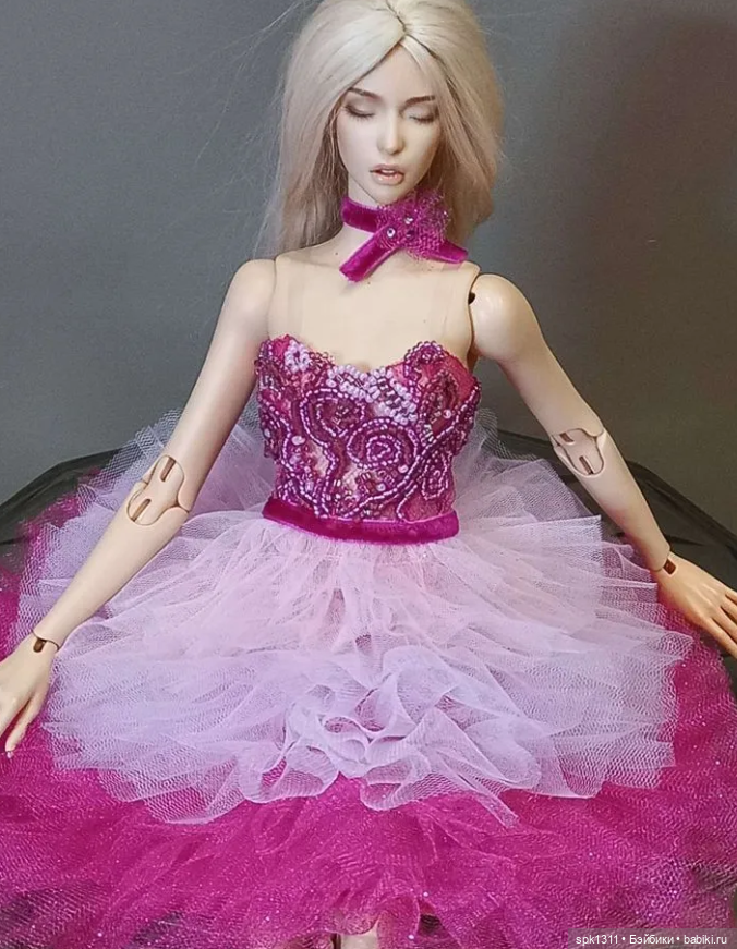 Нарядное платье — Одежда для BJD (фото 7)