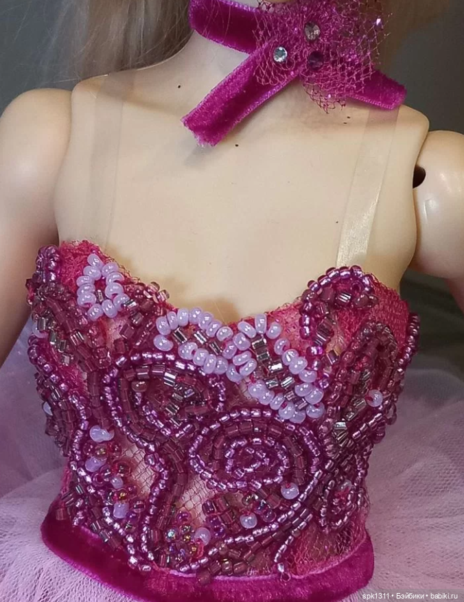 Нарядное платье — Одежда для BJD (фото 6)