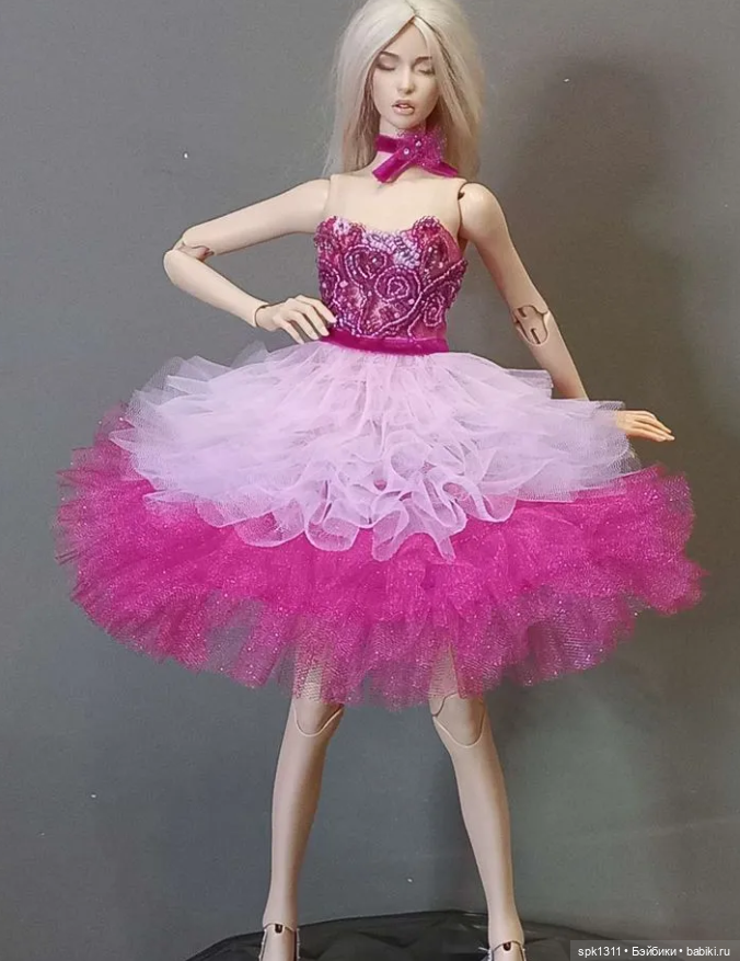 Нарядное платье — Одежда для BJD (фото 3)