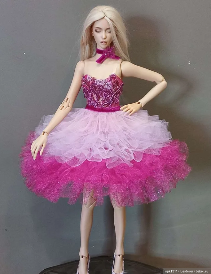 Нарядное платье — Одежда для BJD (фото 8)