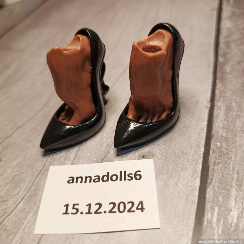 Туфли YSL для кукол Паши Сетровой (PashaPasha mini) (фото 4)
