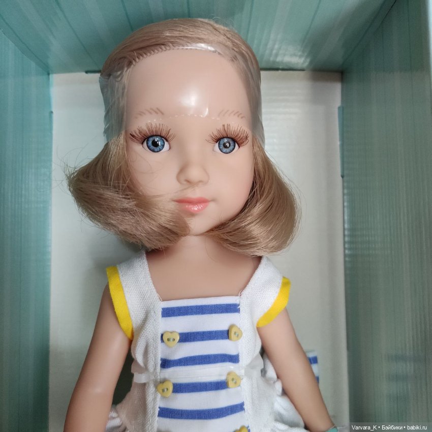 Reina Del Norte Кукла Бланка с каре, 32 см арт 11020