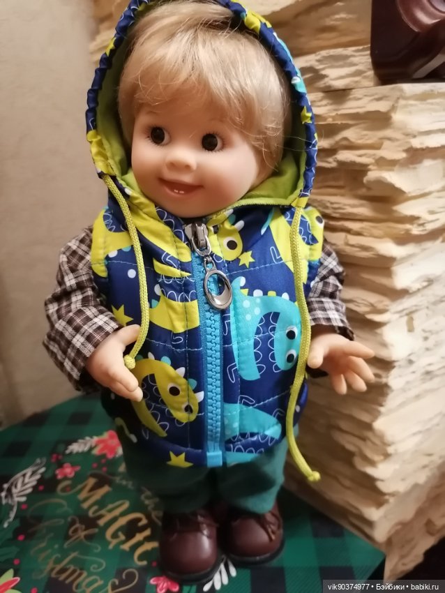 Жилет и шапка для Вихтеля