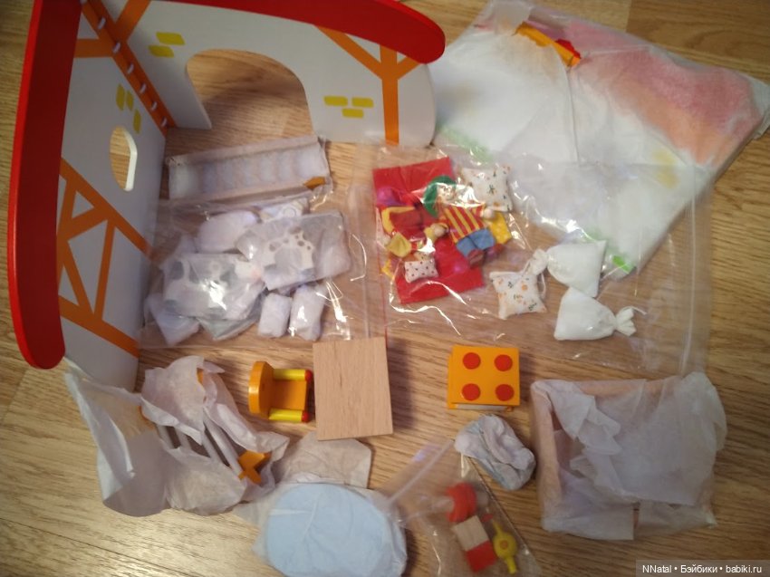 Набор Goki Домик-ферма с фигурками животных (дерево) (фото 3)