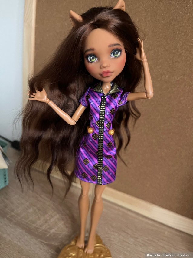 Ооак monster high Клодин — ООАК (кастом куклы)