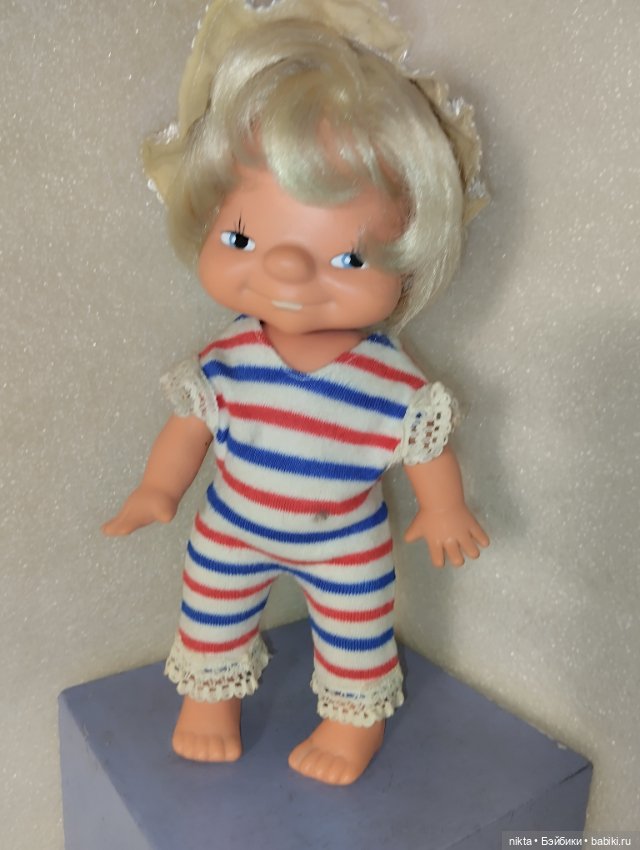 Кукла ГДР Улыбашка В родном