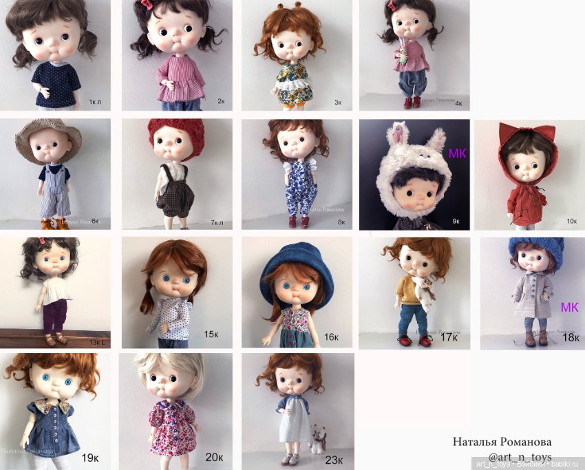 Выкройки для кукол 1/6 — Обучающие материалы и мастер (фото 5)